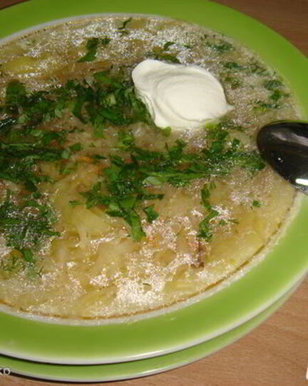 Рецепт щей кислых на курином бульоне