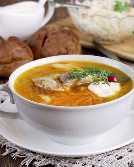 Рецепт щей на мясном бульоне