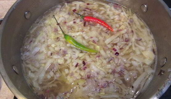 щи, просто щи