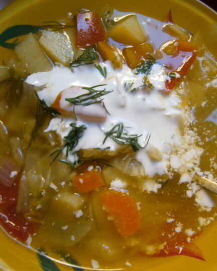 Рецепт щей с картофелема