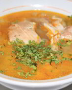 Щи с курицей по-деревенски