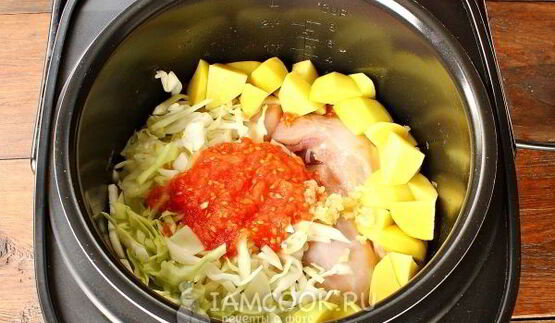 щи с курицей в мультиварке