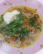 Щи с сельдереем и томатами