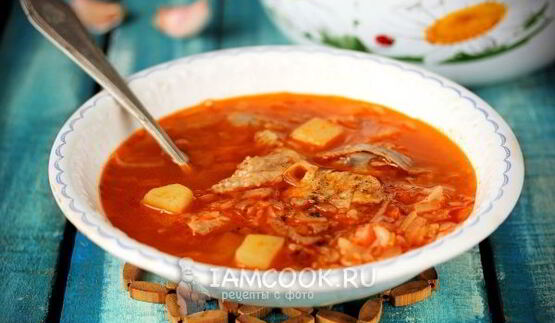 свежие щи с курицей