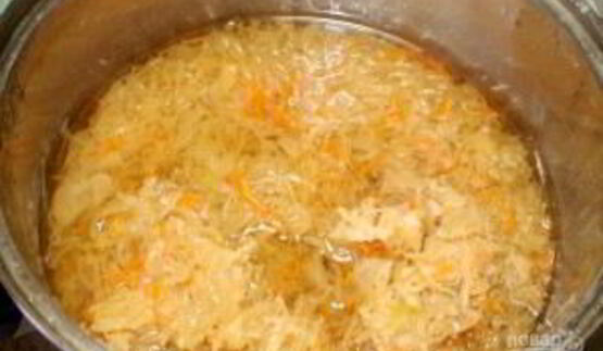 вкусные щи из квашеной капусты