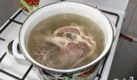 шурпа с нутом