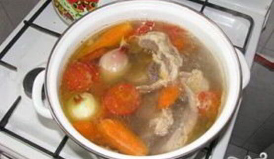 шурпа с нутом