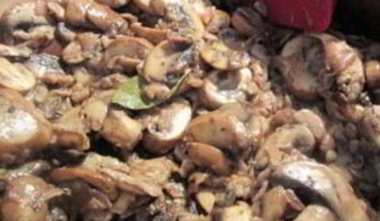 сливочный грибной суп