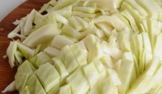 грибная солянка с рисом и капустой