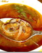 Грибная солянка