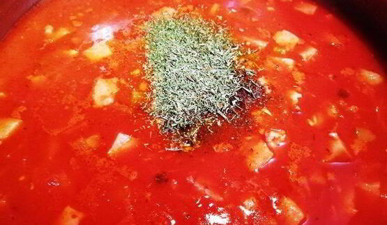 мясная солянка по-селянски