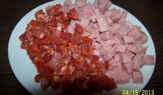 очень простая солянка