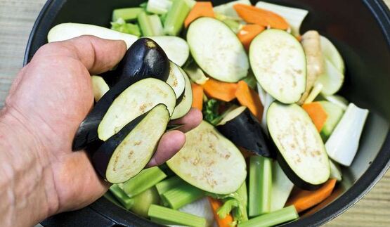 овощная солянка с грибами