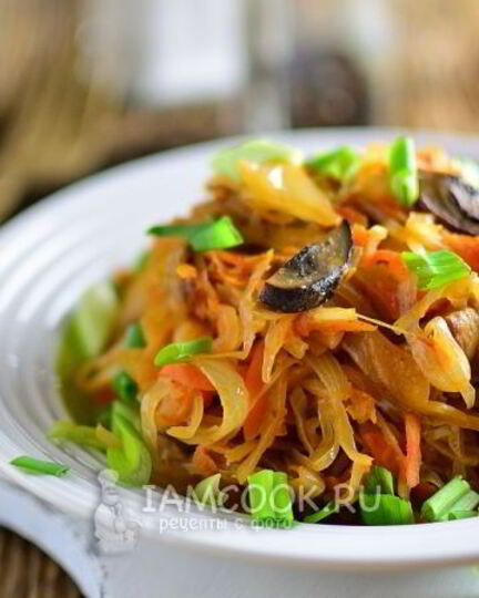 Рецепт постной солянки из квашеной капусты