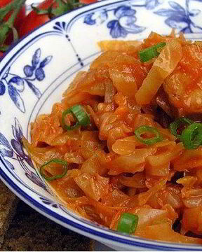 Солянка из капусты в мультиварке