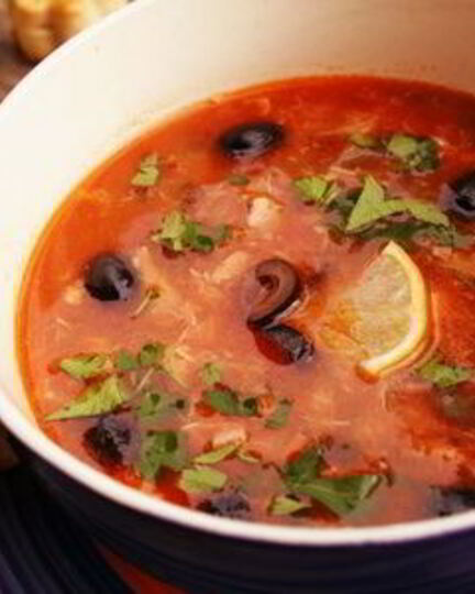 Рецепт солянки куриной