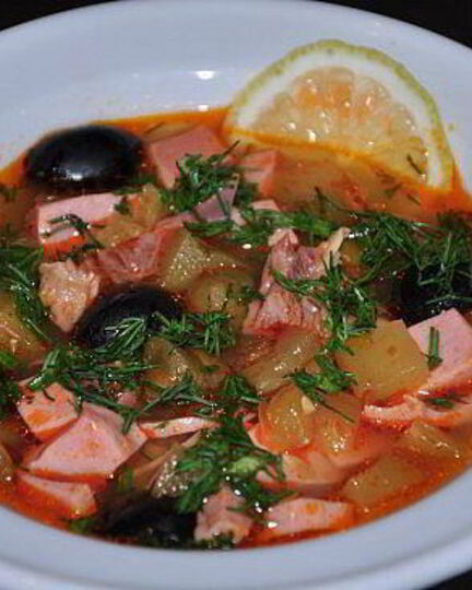 Рецепт солянки мечта