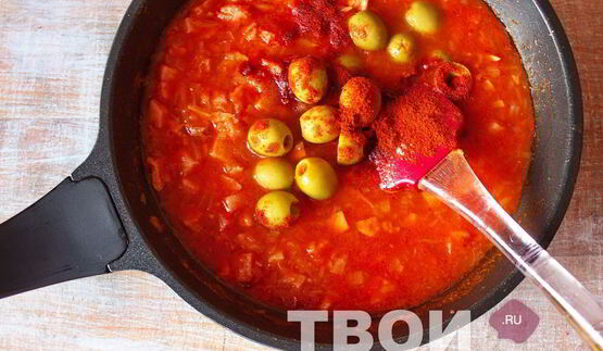 солянка на сковороде