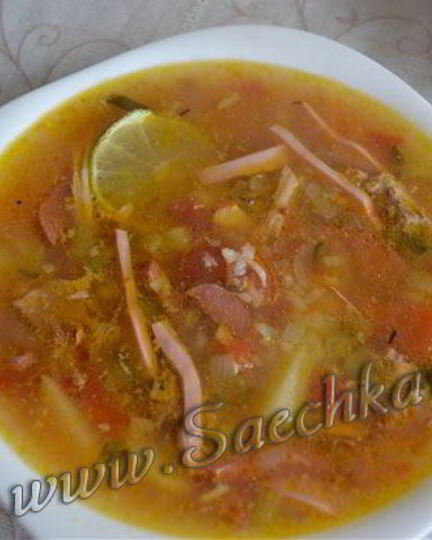 Рецепт солянки по-домашнему