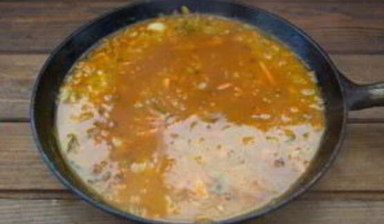 солянка с сосисками