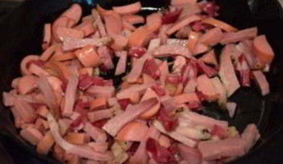 солянка с сосисками