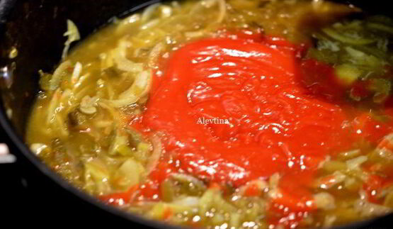 солянка со сладким перцем