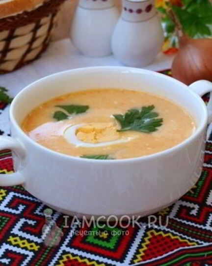 Рецепт супа из плавленых сырков