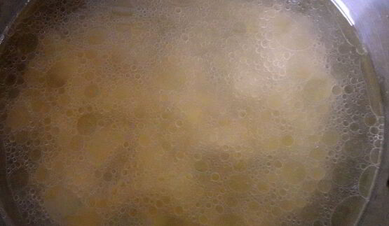 суп из вермишели паутинка с ореховым вкусом