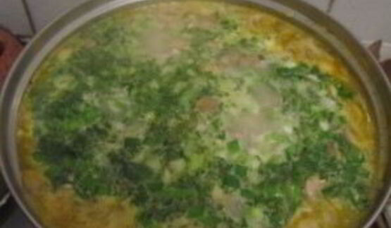 суп из замороженных подберезовиков