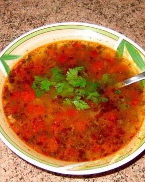 Харчо из говядины по-грузински