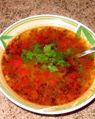 Харчо из говядины по-грузински