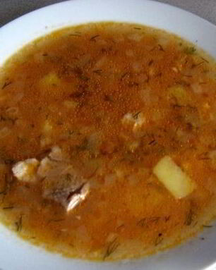 Харчо из говядины с картофелем