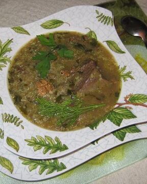 Харчо с грецкими орехами