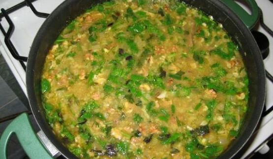 харчо с грецкими орехами