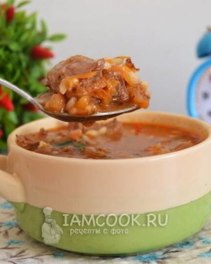 Рецепт супа харчо из баранины