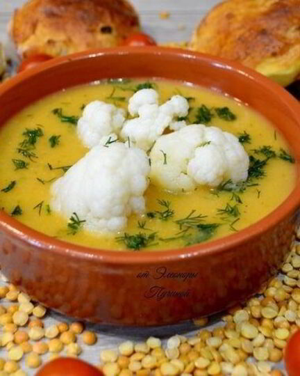 Рецепт горохового супа-пюре
