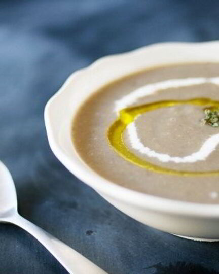 Рецепт грибного супа-пюре из сушеных грибов