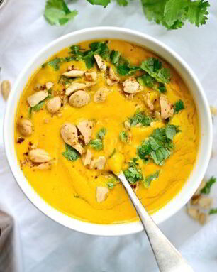 Имбирно-морковный суп-пюре