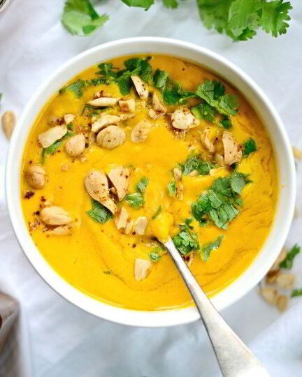 Рецепт имбирно-морковного суп-пюре