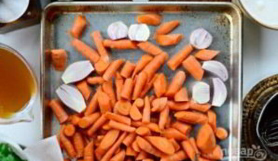 имбирно-морковный суп-пюре