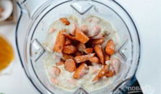 имбирно-морковный суп-пюре