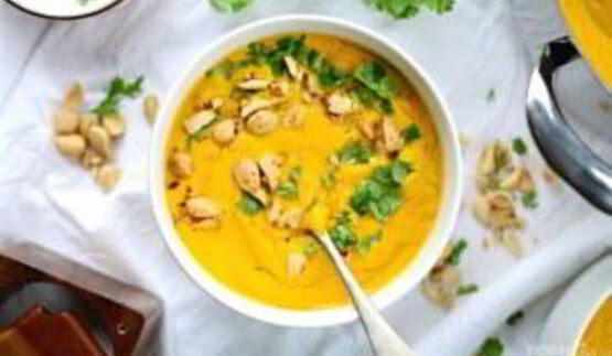 имбирно-морковный суп-пюре