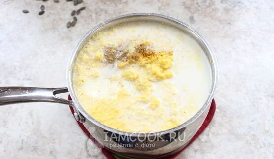 кукурузный суп-пюре