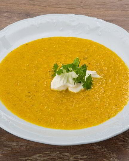 Рецепт морковного супа-пюре с кориандром