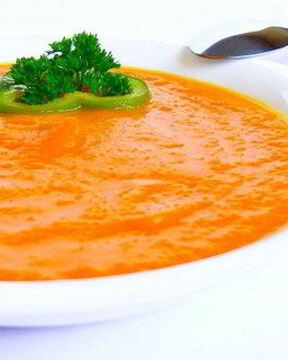 Нежный суп-пюре из тыквы