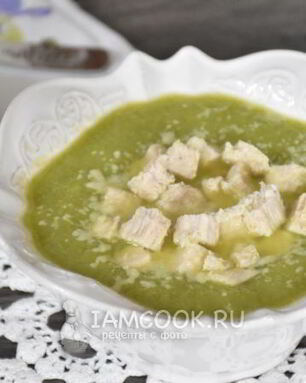 Овощной суп-пюре с индейкой для детей