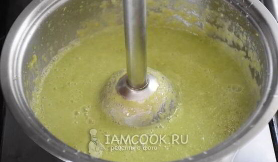 овощной суп-пюре с индейкой для детей