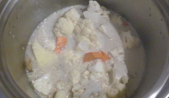 овощной суп-пюре с шампиньонами