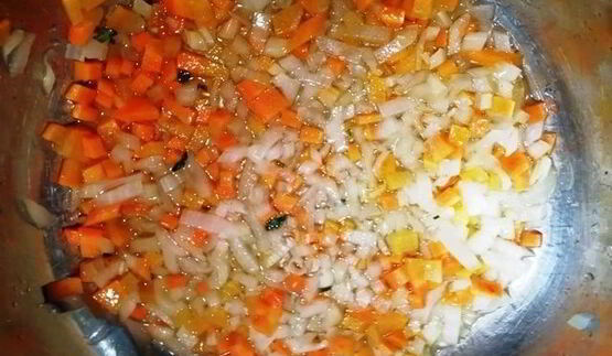 овощной суп-пюре с тунцом