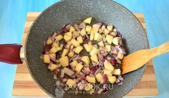 постный суп-пюре из красной капусты